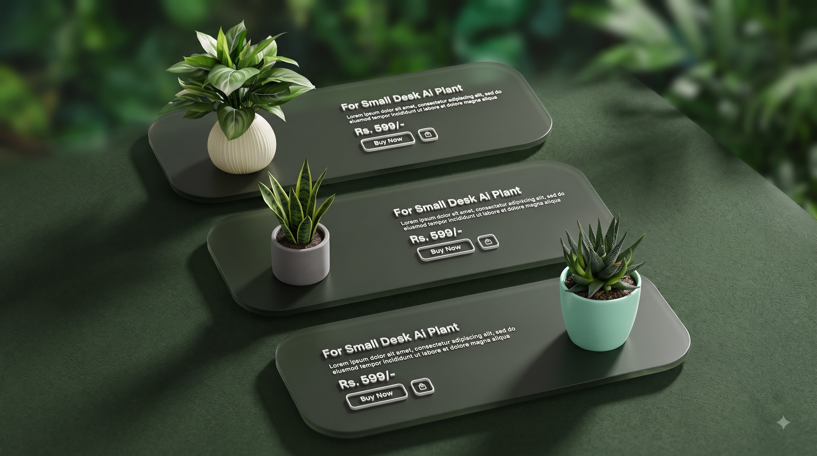 Planto desk AI mockup