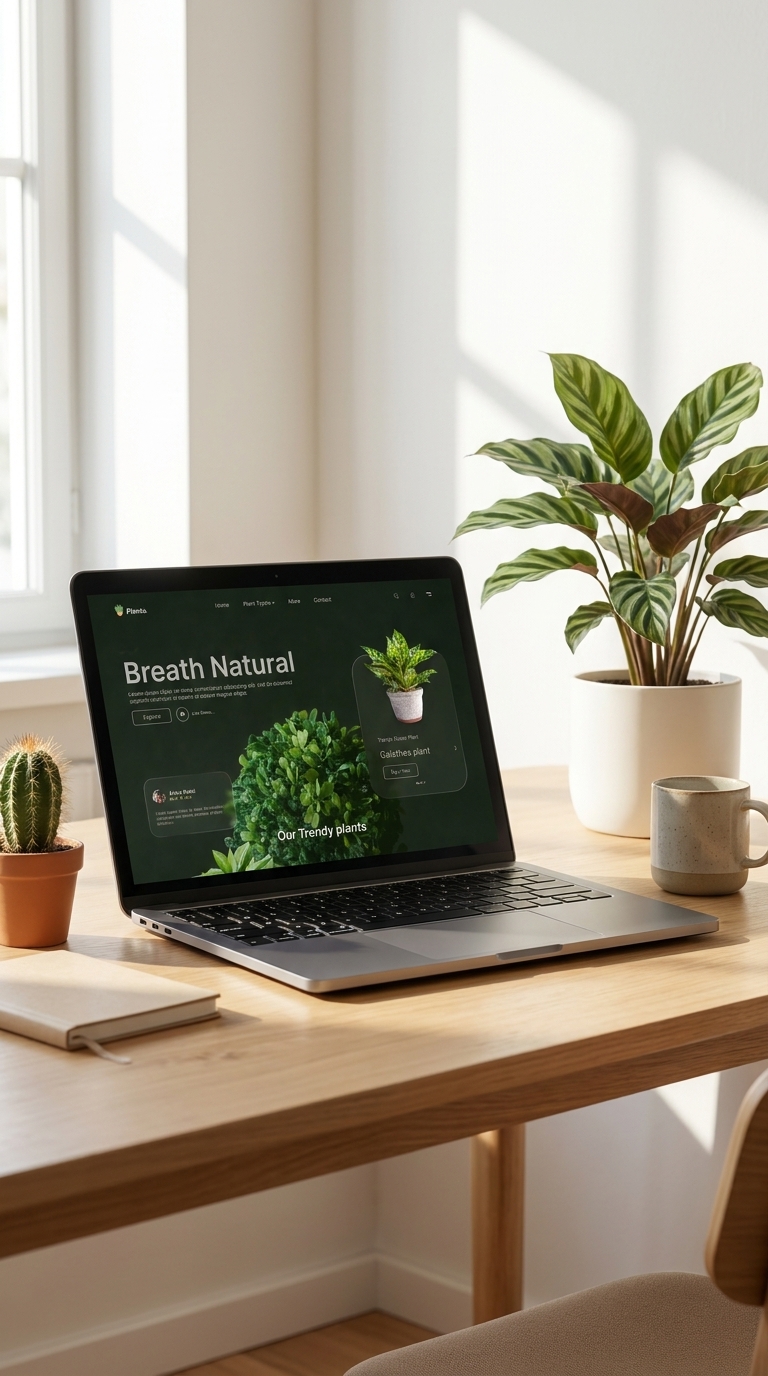 Planto Showcase Mockup